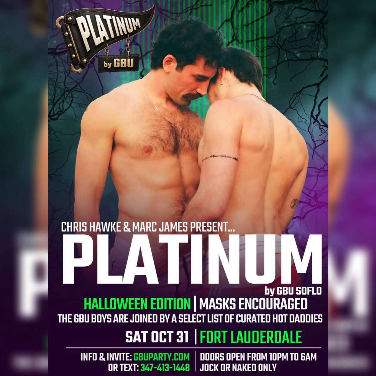 PLATINUM by GBU SOFLO — Halloween Edition