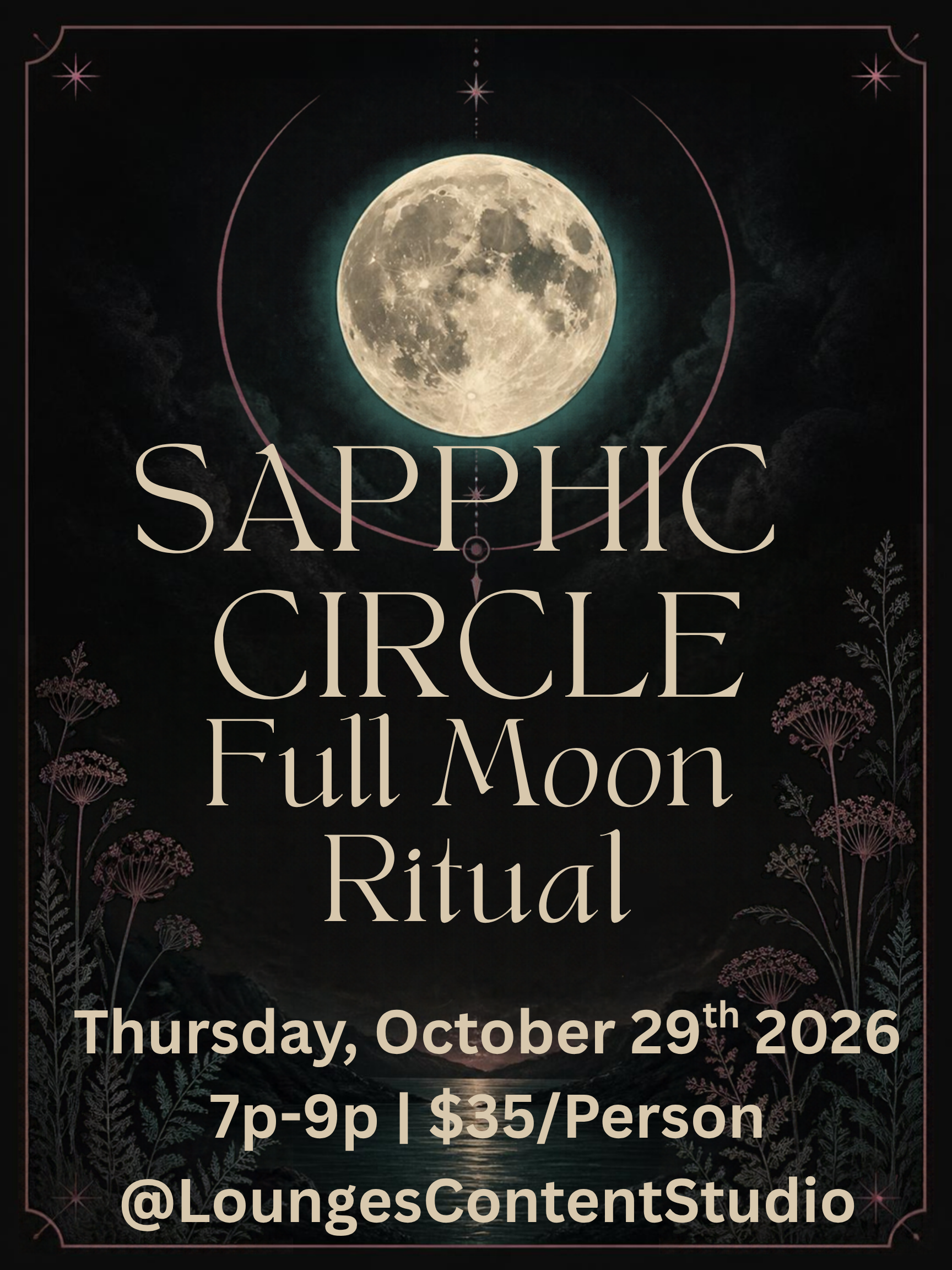 Sapphic Circle Full Moon Ritual